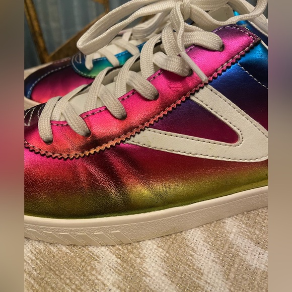 Tretorn Camden7 Iridescent Rainbow Sneaker